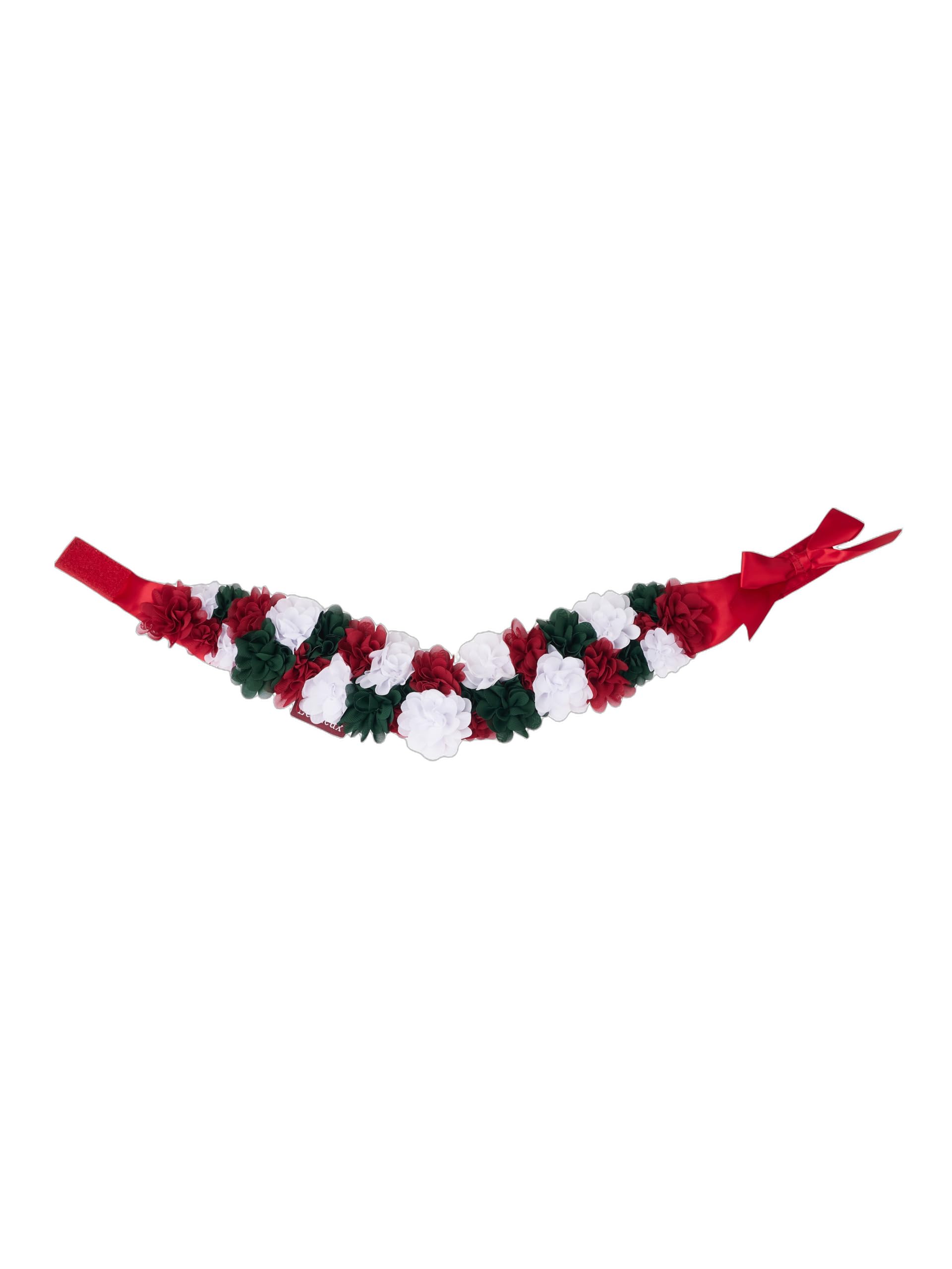 LeMieux Hobby Horse Flower Sash Red - Toy Horse Accessories