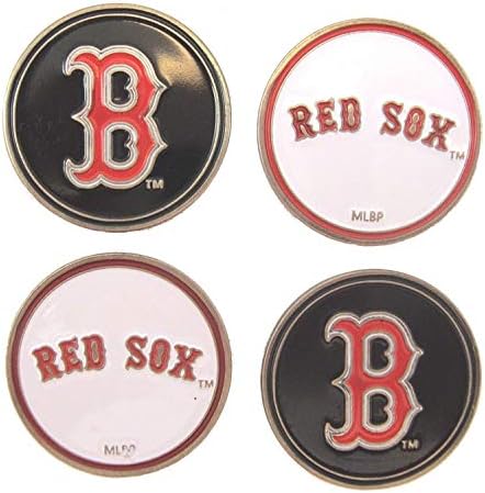 MLB Boston Red Sox Golf Ball Markers, Set of 4