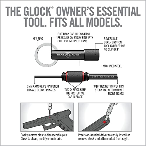 Real Avid 2-in-1 Glock Tool