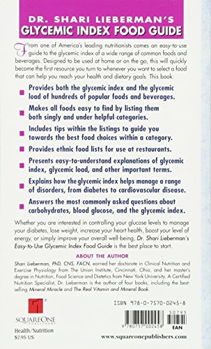 Glycemic Index Food Guide: For Weight Loss, Cardiovascular Health, Diabetic Management, and Maximum Energy