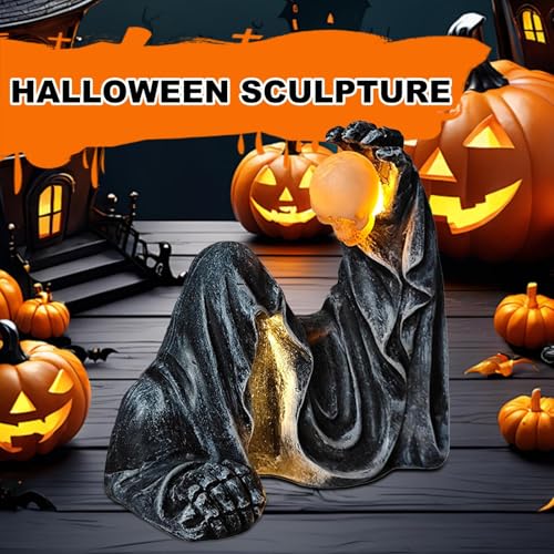 Décorations de statue d'Halloween pour briser la monotonie du bureau