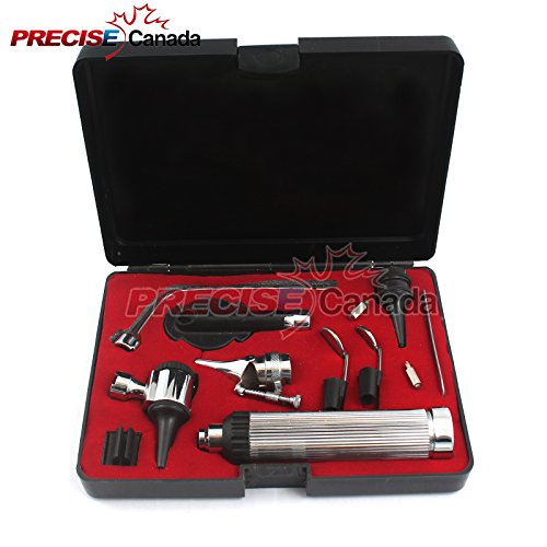 PRECISE CANADA: NEW INCREDIBLE OTOSCOPE SET ENT DIAGNOSTIC INSTRUMENTS+ 2 BULB NEW