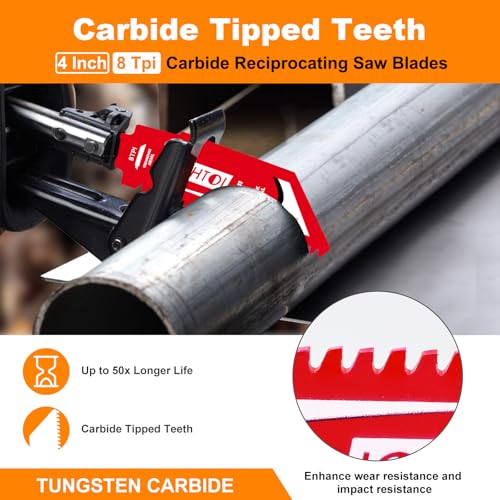 4-Inch Carbide Blade 3-Pack