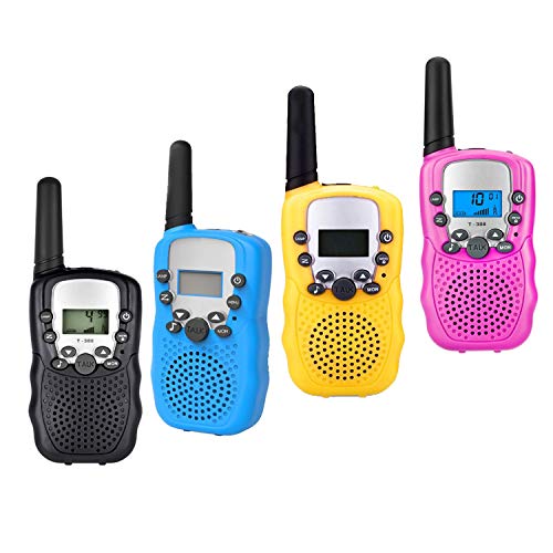 Up To 40% OFF S & E TEACHER'S EDITION 4 Pack Walkie Talkies for Kids, 4, Long Range Kids Walkie Talkies with Earpiece 22 Channel 2 Way Radio, Hiking Camping Travel Outdoor Game Up To 40% OFF S & E TEACHER'S EDITION 4 Pack Walkie Talkies for Kids, 4, Long Range Kids Walkie Talkies with Earpiece 22 Channel 2 Way Radio, Hiking Camping Travel Outdoor Game