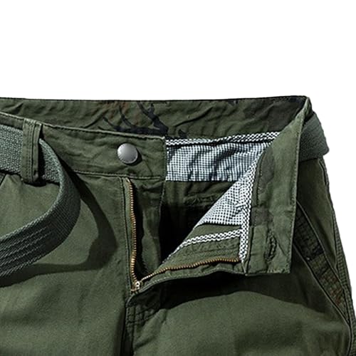Short militaire homme à multiples poches fonctionnelles - 4