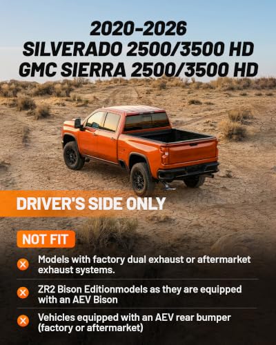 Image of WOLFBOX Truck Bed Step for Chevy Silverado & GMC Sierra 2500 /3500 HD