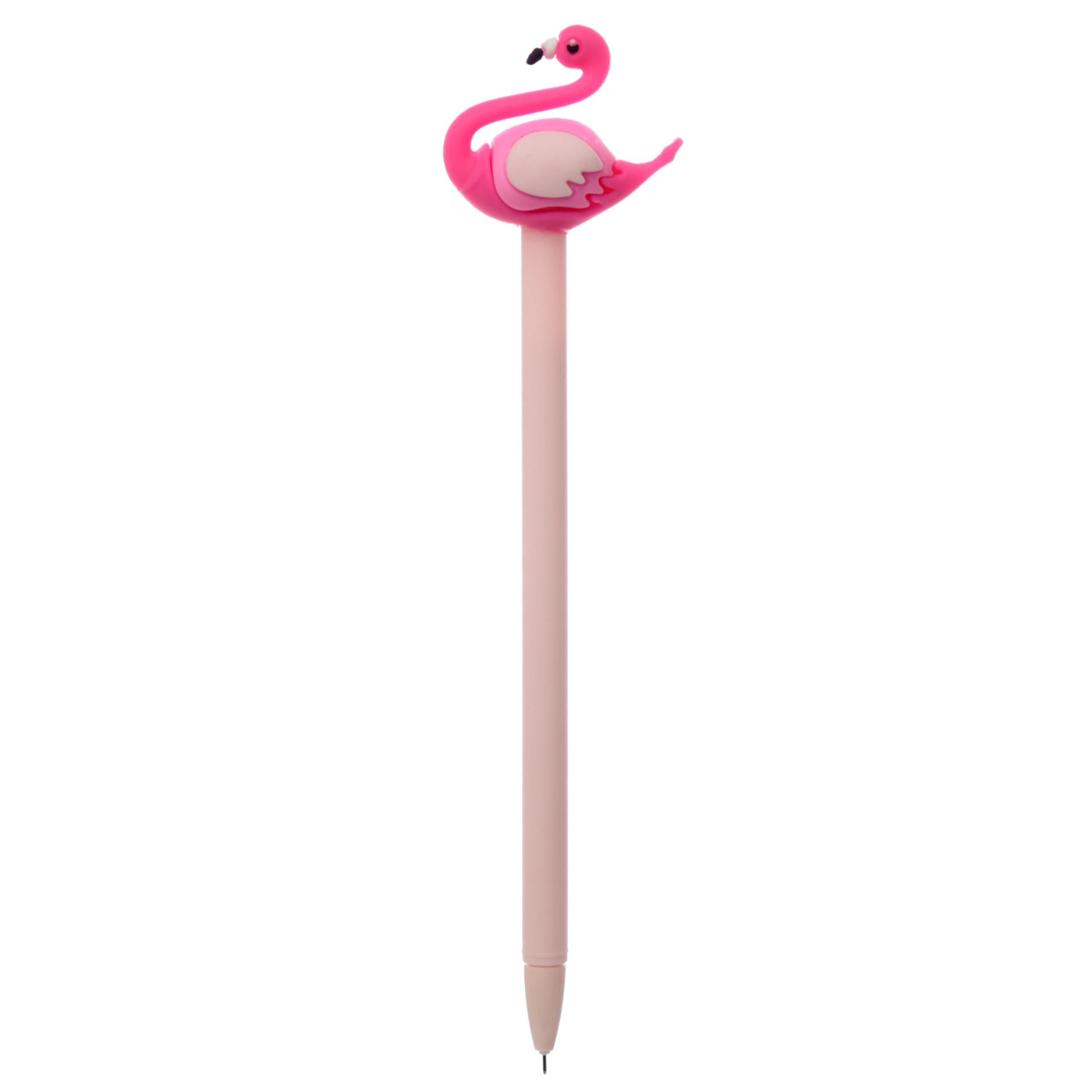 Puckator Flamingo Pinks Fine Tip Pen - Cute Cool Aesthetic Non Smudge Pens for School Office Writing Drawing Journaling - Collage Essentials Pens - Stationary Set - Pen