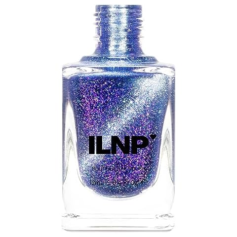 ILNP Shooting Star - Icy Blue Magnetic Shimmer Nail Polish Cover