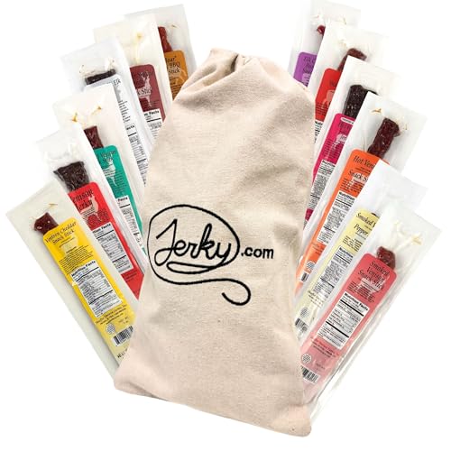 12 pc Exotic Jerky Gift Basket