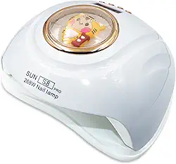 Cabine Estufa SUN S8 PRO LED UV 268W Unha Gel Acrigel Top Coat 57 LEDs Profissional Bivolt