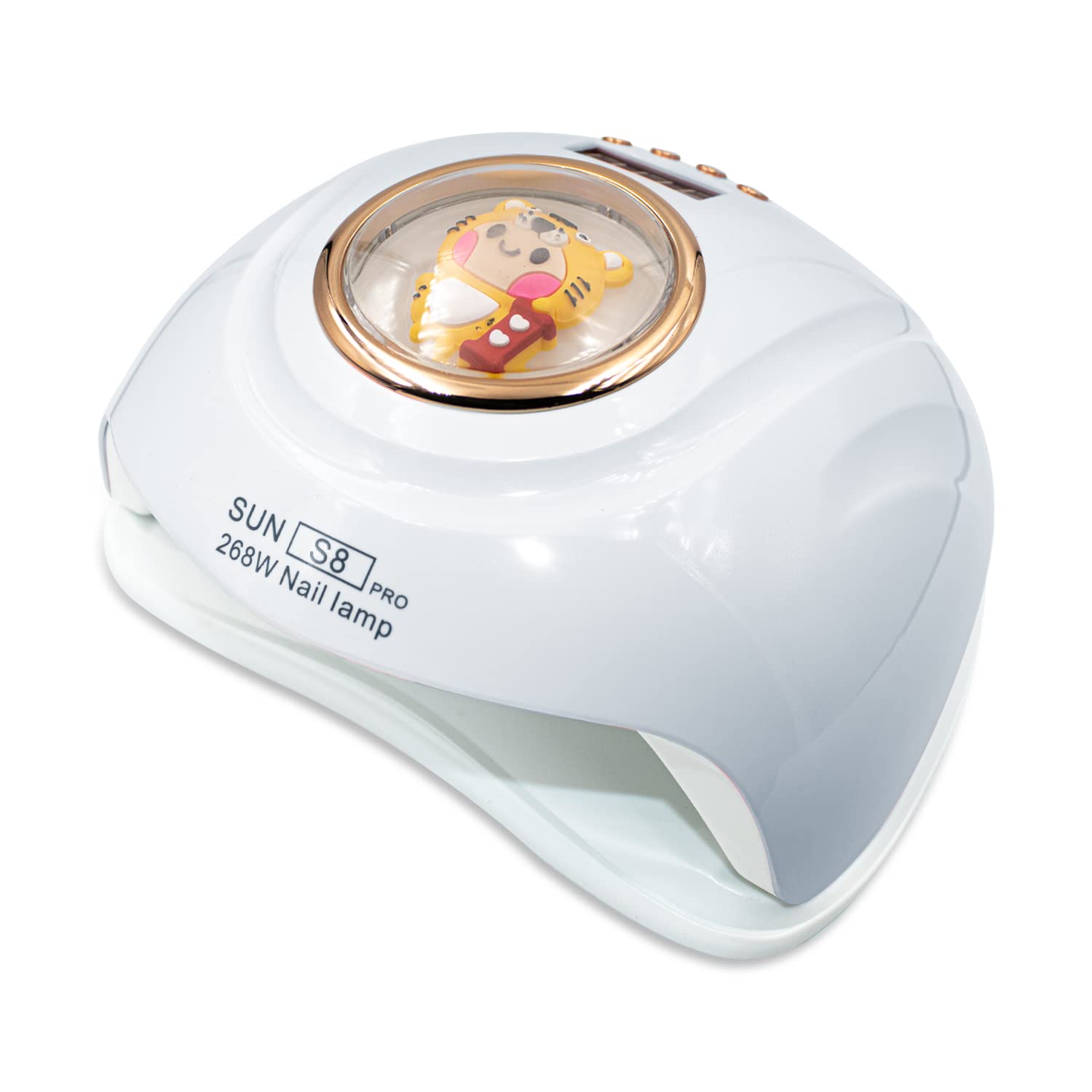 Cabine Estufa SUN S8 PRO LED UV 268W Unha Gel Acrigel Top Coat 57 LEDs Profissional Bivolt