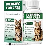 Cat Dewormer Liquid for Cats & Kittens, Broad Spectrum Dewormer for Tapeworms, Roundworms & Hookworms, Supports Digestive Health, Intestinal Balance & Vitality