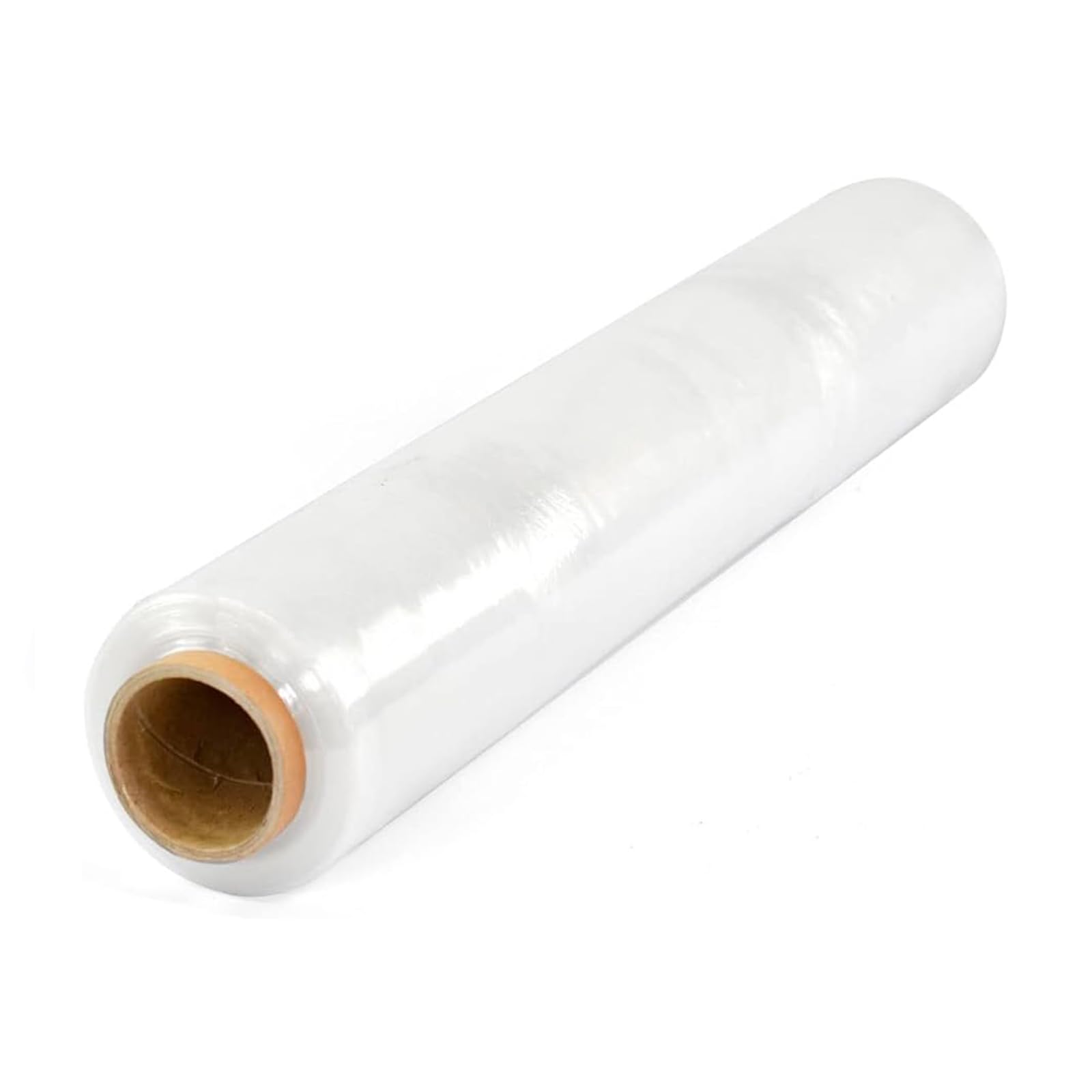 Super Mundo - Film Transparente para Embalaje Plástica retráctil de 50cmx200m y 23 micras, Alta Elasticidad para Palets, Mudanzas y Envíos (Transparente, 1 Rollo)