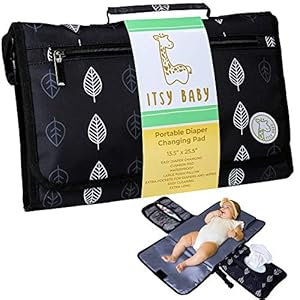 Baby Changing Pad, Premium Extra Long Portable Baby Changing Mat, Diaper Bag or Changing Table Pad, Baby Shower Gifts…