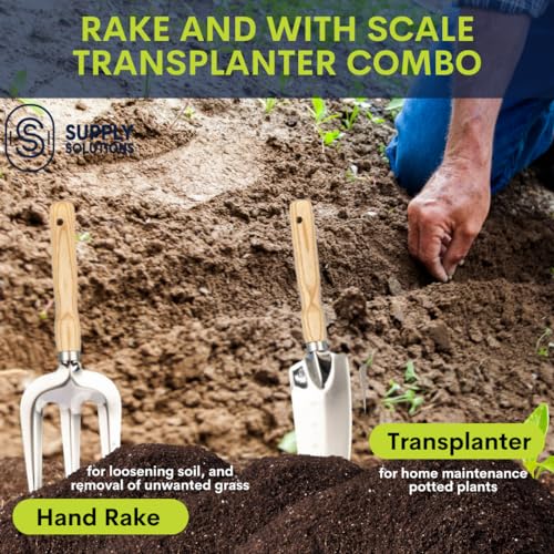 Set de herramientas de jardinería Supply Solutions 5 piezas miniatura 5