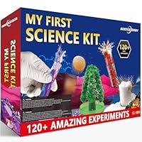 SCIENCE DIARY My First Chemistry Science Kit for Kids - 120+ Fun Experiments, STEM Toys for Boys and Girls Birthday Gifts, Science Lab Set, Childrens Educational Toys, Little Scientist Crafts Kits