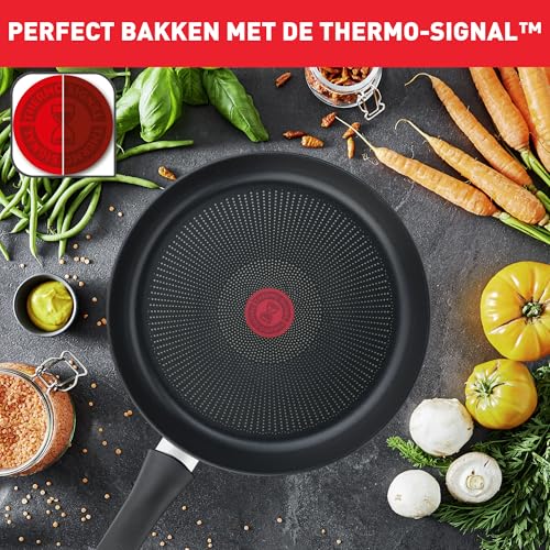 Tefal Ultimate ON koekenpan 28 cm, Veilige Antiaanbaklaag G26006AZ - Afbeelding 8