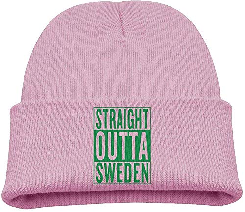 Preisvergleich Produktbild Hxincyu Kids Warm Knitted Hat Straight Outta Sweden Beanie