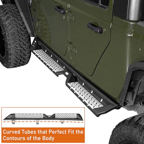 Estribos laterales para Jeep Gladiator JT 2020-2026 miniatura 4