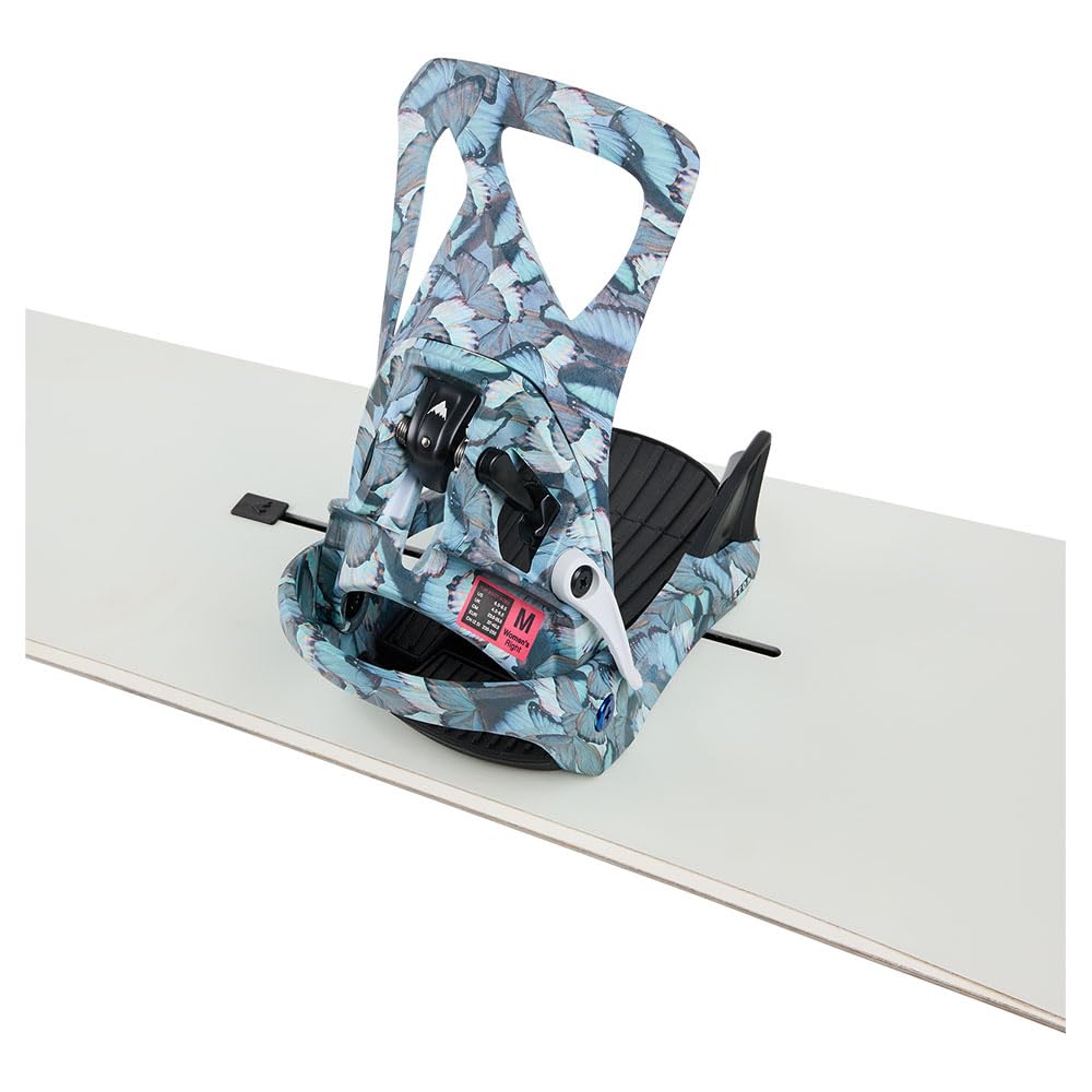 Burton - Fissaggio da snowboard Step on Blue Butterflies Donna - Donna - Blu