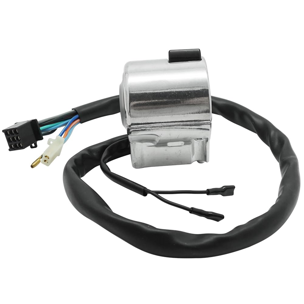 Interruttore sinistro manubrio per Honda Shadow ACE 750 VT750C / VT750CD 1998-2003 Frecce Clacson Faro anteriore