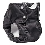 Smart Bottoms Born Smart 2.0 AIO Stoffwindel für Neugeborene (2,7-7 kg) - Muster: Incognito