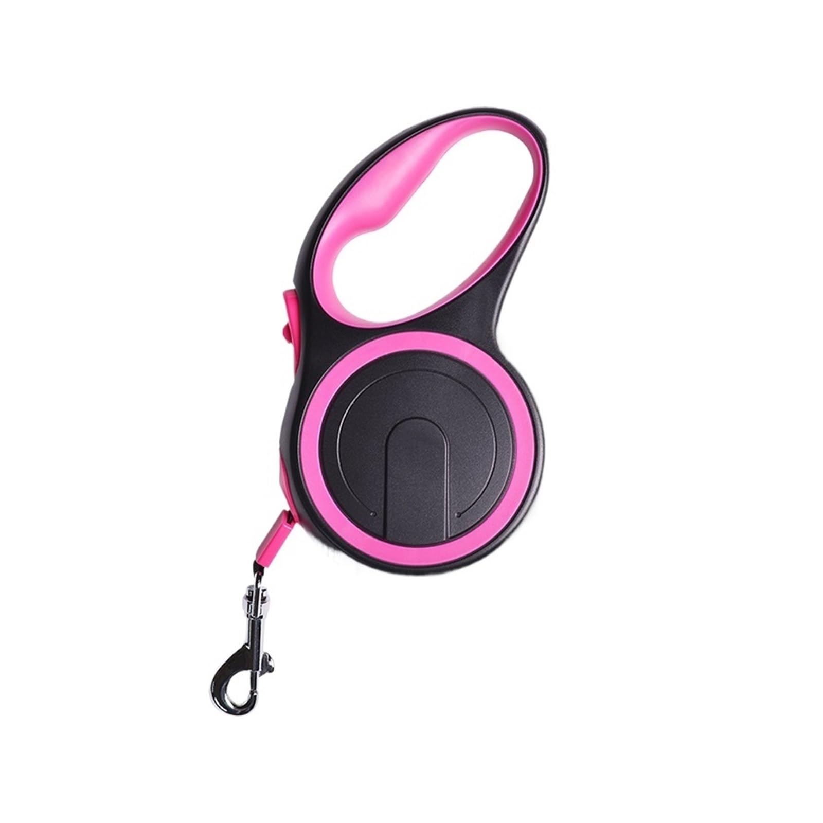 Guinzaglio retrattile per cani in nylon resistente, 3/5/8 m, guinzaglio estensibile automatico, per cani di grandi dimensioni, guinzaglio da passeggio per cuccioli (rosa, 8 m - 50 kg)