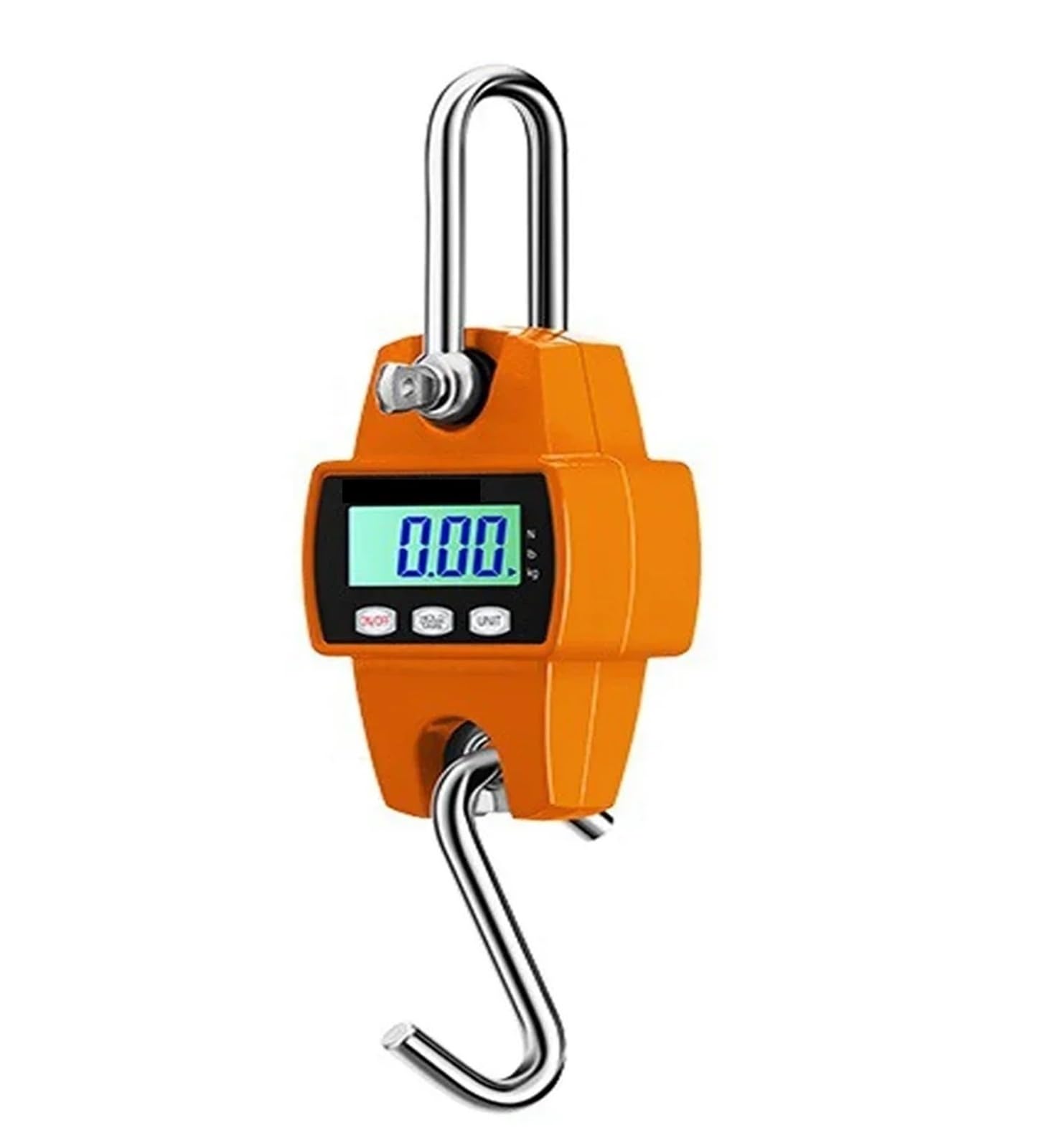 Digital Crane Scale, Digital Hanging Scale 300kg Heavy Duty Fish Crane Scale for Fishing,Luggage Weight(Oranje)