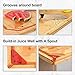 36 x 24 Extra Large Bamboo Cutting Board for Kitchen, Cutting Board Stove Top Cover with Handle, Butcher Block Chopping Board with Juice Groove, Large Charcuterie Board Over the Sink
