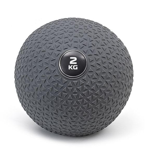 Slam Ball Master [Palla Medica Anti Rimbalzo per Crosstraining e Functional] palla slam da lancio presa antiscivolo per allenamento forza potenza palestra homegym fitness strongman da 1a30kg (2 Kg)