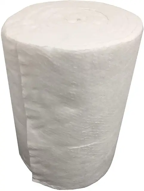 Lana di vetro isolante: Ceramica Fibra 25mm densità 96kg/m³ per camino e forno