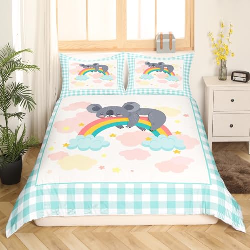 Homemissing Girls Cartoon Kola Bedding Set Single Size - Image 2