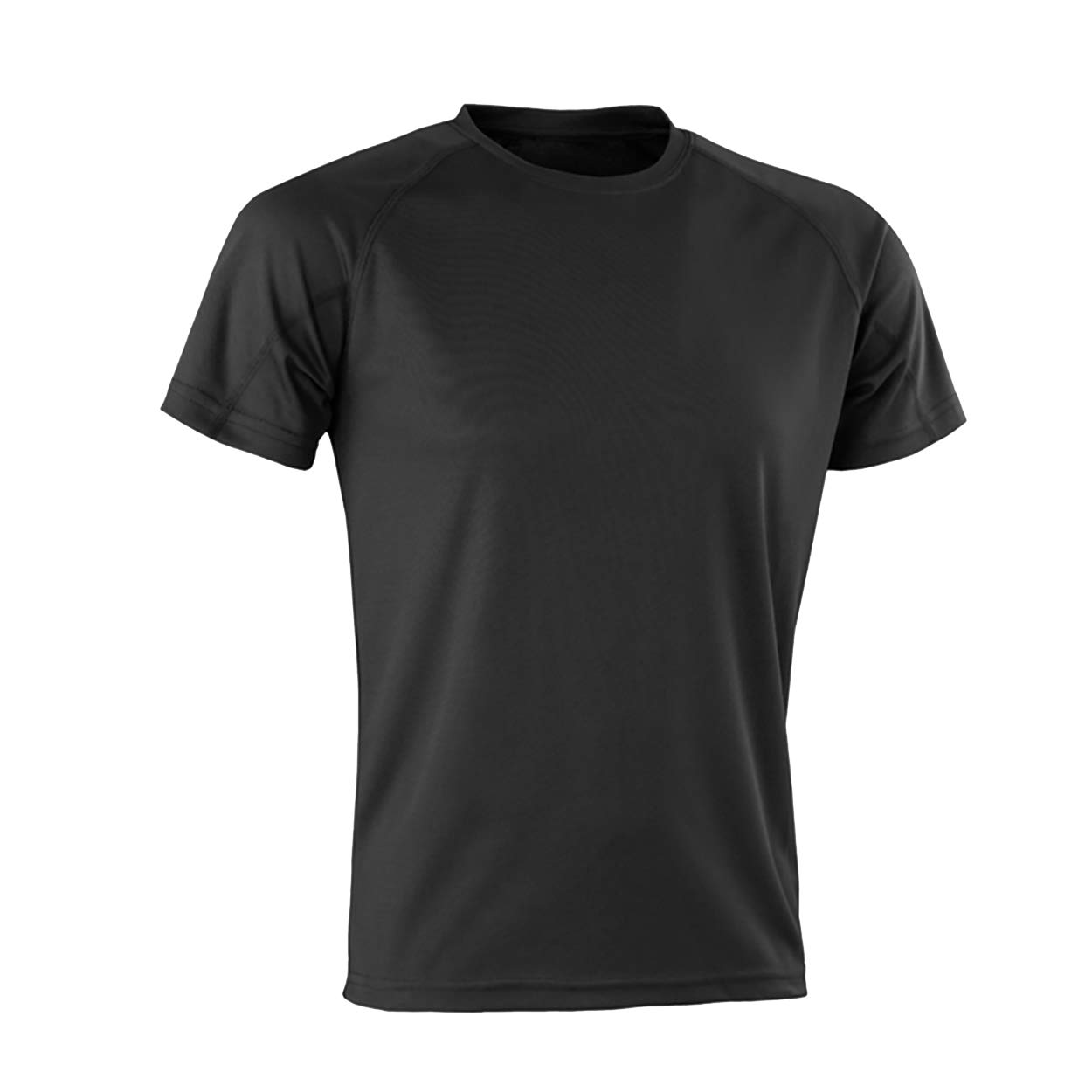 Spiro Mens Aircool T-Shirt (XL) (Black)