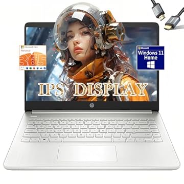 HP Laptop de 14 polegadas | Computadoras Laptop en Oferta | Microsoft Office 365 | Windows 11 | Intel Pentium N5030 | Bateria de longa duração | USB C | com cabo HDMI (16 GB RAM | SSD PCIE de 1 TB)