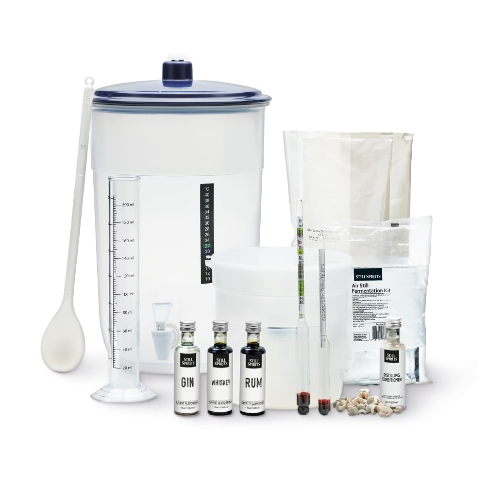 Still Spirits Air Still ESSENTIALS DISTILLATION KIT EZZZ9181, Standard, White