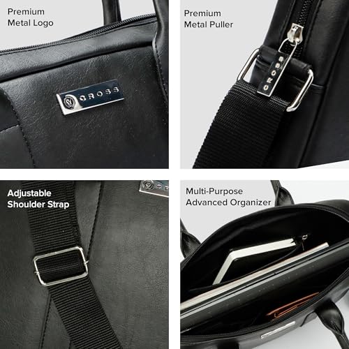 Image of Cross Men's Stylish Briefcase (Black)