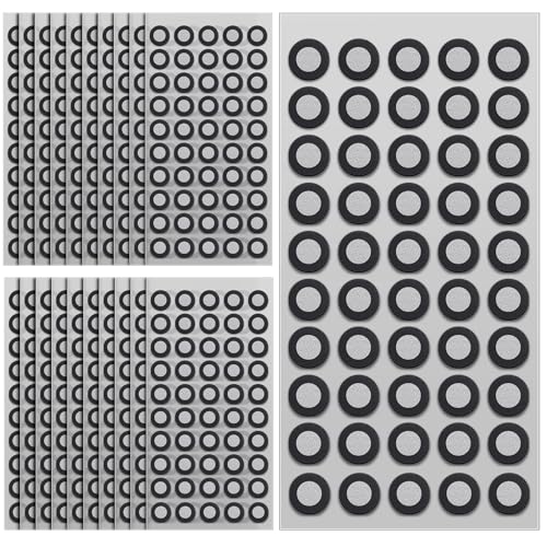 Image of Marspark 20 Sheet 1000 Point 6mm 3D Scanning Markers Dots for 3D Scanner High Accuracy Reflective Reference Adhesive Tracking & Positioning Dots Sticker Diffuse Marker for Industrial Optical Scanning