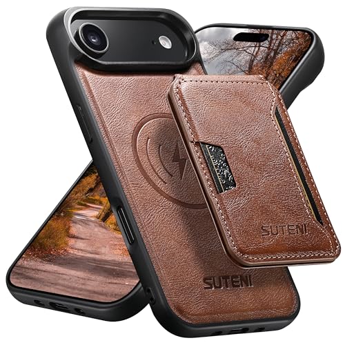 JCGOOD iPhone 17 Air P[X MagSafeΉ CX[d wʃJ[hP[Xt  J[h[ X^h@\ Cz O\ v U[ X}zP[X ϏՌی gуP[X ACz17 Airp uE