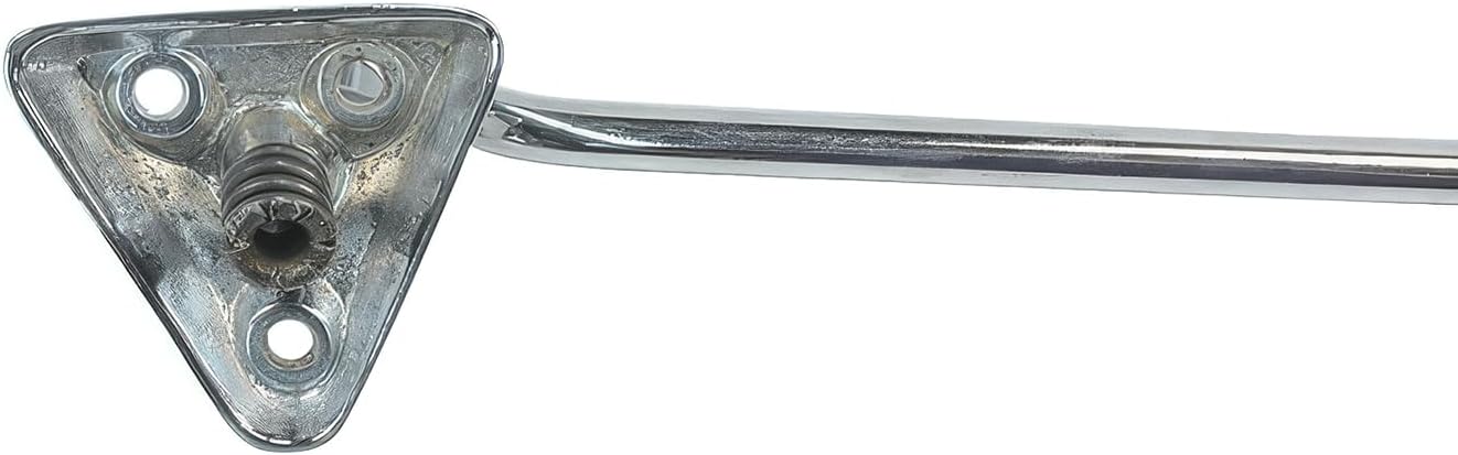 Compatible/Replacement for Sunvisor Arm Brackets Left Right Pair 1960-65 Falcon, 1962-65 Fairlane, Comet, Meteor Chrome (EBC0DZ-640414CPR)