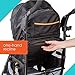 Summer Infant 3Dtote Convenience Stroller – Lightweight Stroller with Extra Storage Basket, Rear Storage Extension, Diaper Hooks, Cup Holders and More - Compact Fold for Storage and On-the-Go