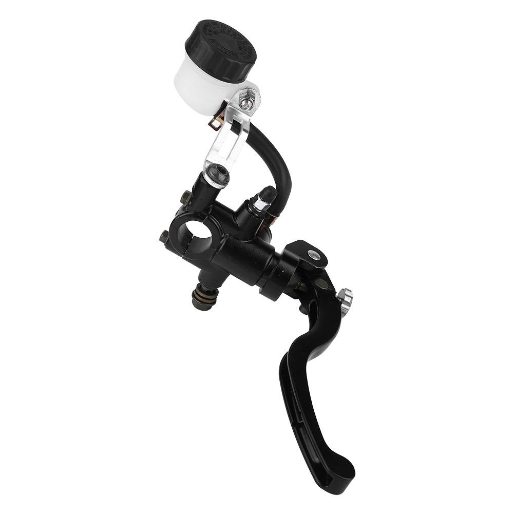 Leva frizione freno idraulico-pompa posteriore scooter-KIMISS Leva della frizione del freno idraulico, leva del freno principale del cilindro del manubrio idraulico idraulico universale per moto 22mm