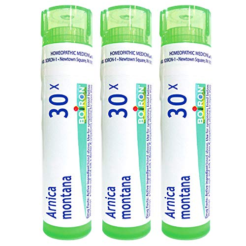 Image of Boiron Arnica Montana 30x Homeopathic Medicine for Muscle Pain and Stiffness - Pack of 3 (240 Pellets)