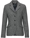 Brustleistentasche Highmoor Tweedblazer Grau-Melange 40