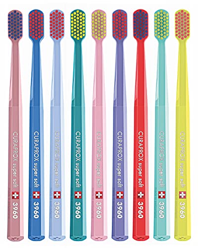 CURAPROX 3960 Super Soft Toothbrush (Pack Of 1), Random Colors - Manual, Adult, Multicolor (B09B1YCLMC) Amazon Price History, Amazon Price Tracker