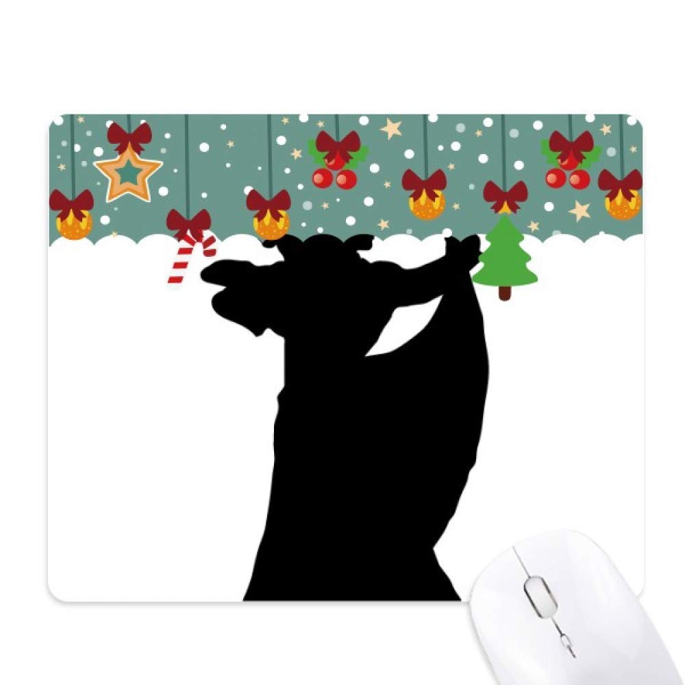 Alfombrilla de ratón para juegos y oficina Dancer Duet Art con temática de Navidad 5