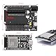 2 Sätze für ESP32S und Terminal Adapter, NodeMcu für ESP32 Entwicklungsboard WLAN WiFi Bluetooth CH340 Chip