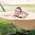 SUNCREAT Hammock with Stand Two Person Cotton Rope