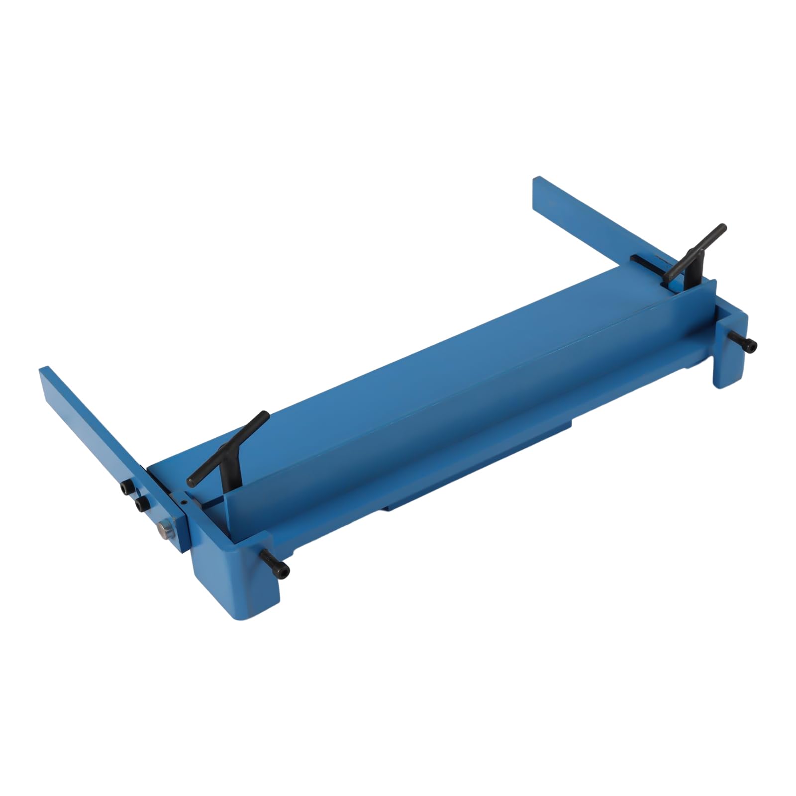 Manual Sheet Metal Bending Folding Machine Bender Metalworking Workshop Hand Brake Folder, Suitable for 1-1.2mm Thickness Steel Sheet, 0-120° Bending Angle, Q235 Carbon Steel (450MM)