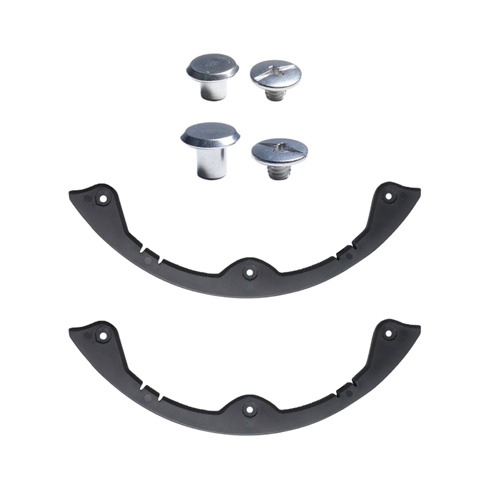 Yiju 2Pcs Skateboard Edge Protectors, Deck Cover for Standard Skateboard, 29CM