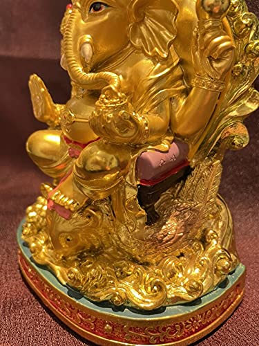 Amazon.co.jp: 夢をかなえるゾウ〜最幸運の神☆煌めくガネーシャ像 大